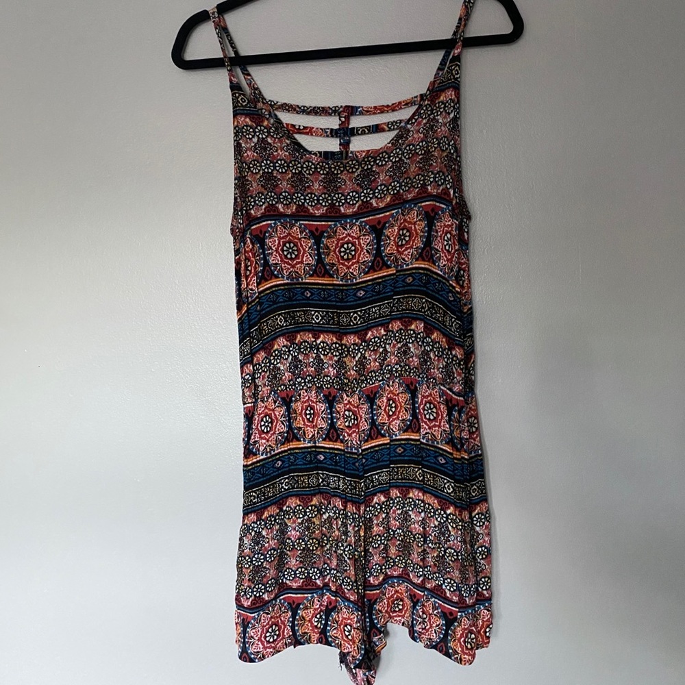 xhilaration patterned romper